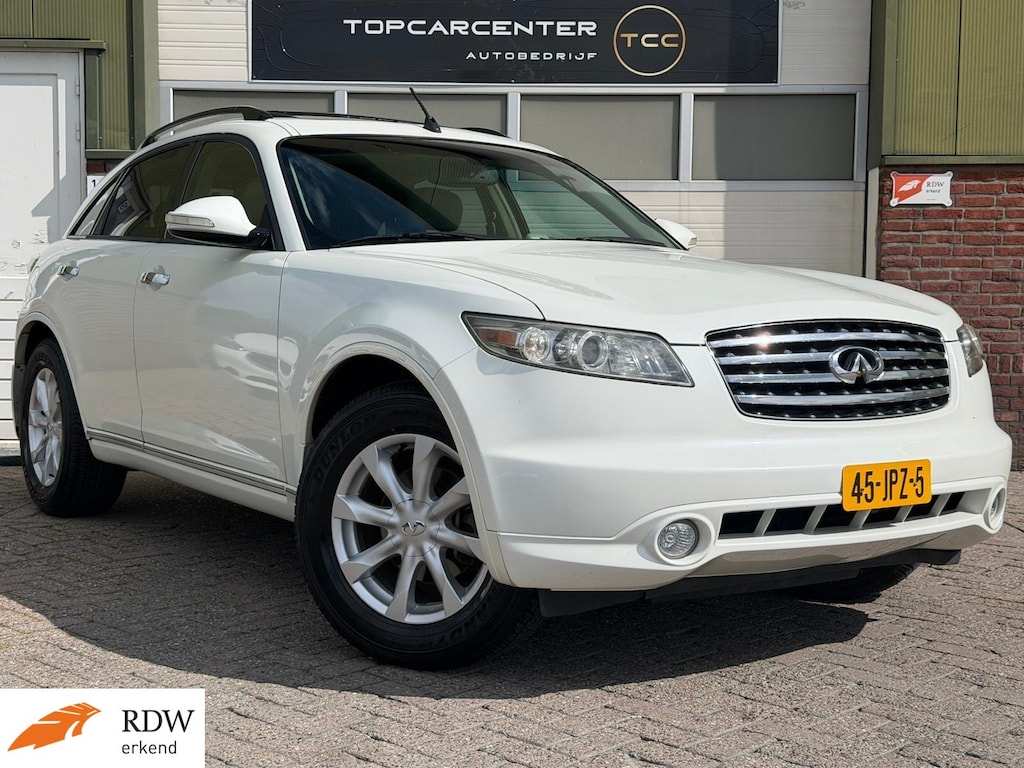 INFINITI FX 35 AWD/SCHUIFD/PARKS/LEER/STOELV/CRUISE/APK