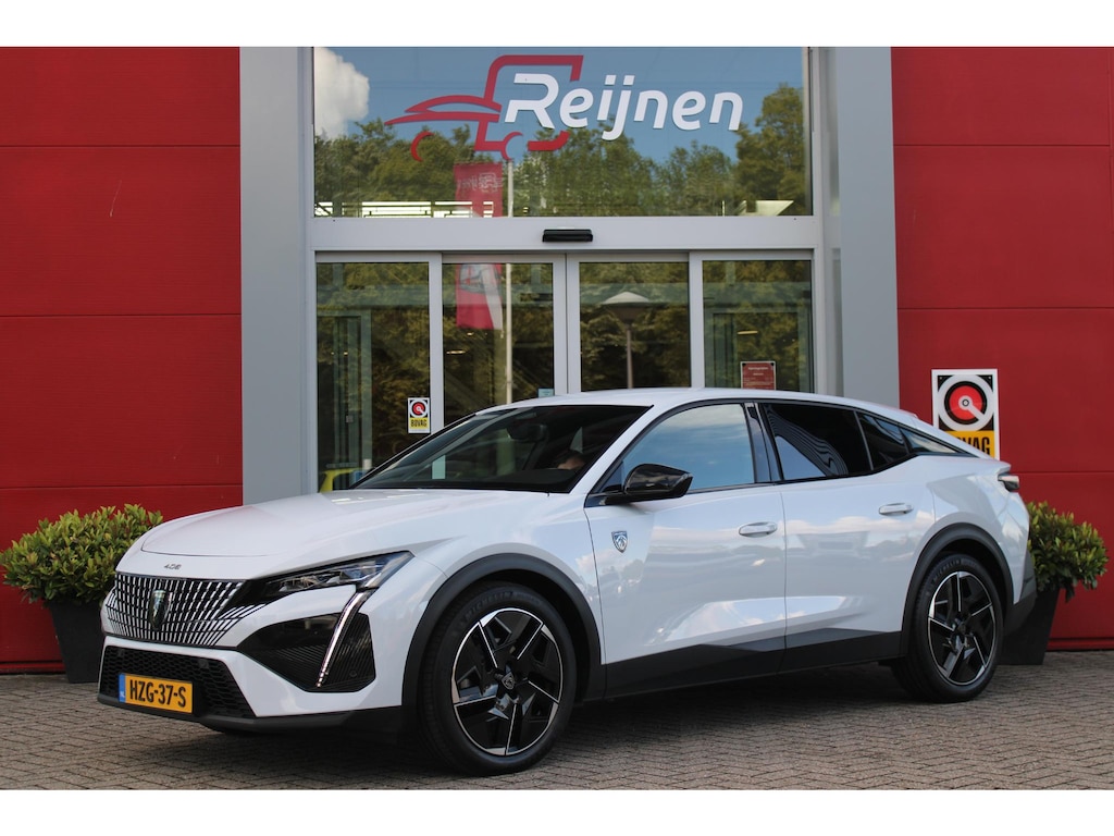 Peugeot 408 1.2 Hybrid 145PK AUTOMAAT GT | 360° CAMERA | DODEHOEK DETECTIE | KEYLESS ENTRY/START | ADAPTIVE CRUISE CONTROL | NAVIGATIE | DRAADLOZE APPLE CARPLAY/ANDROID AUTO | PARKEERSENSOREN VOOR + ACHTER | LED MATRIX KOPLAMPEN | 19" LICHTMETALEN VELGEN | ELEKTRISCH BEDIENBARE ACHTERKLEP | CLIMATE CONTROL | STUUR VERWARMING |