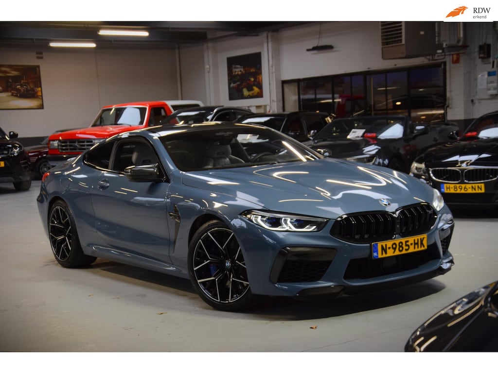 BMW M8 8-serie Coupe Competition Carbon Pak.|ACC|B&W|Dealer onderhouden|626pk!!|BTW