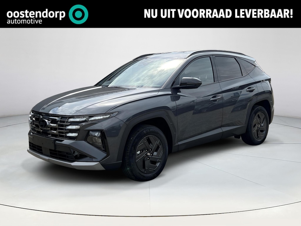 Hyundai Tucson 1.6 T-GDI PHEV Pure Edition | Uit voorraad leverbaar! | Stoel en stuur verwarming | Navigatie| Zwarte 17 inch lichtmetalen wielen | Apple carplay | Android auto