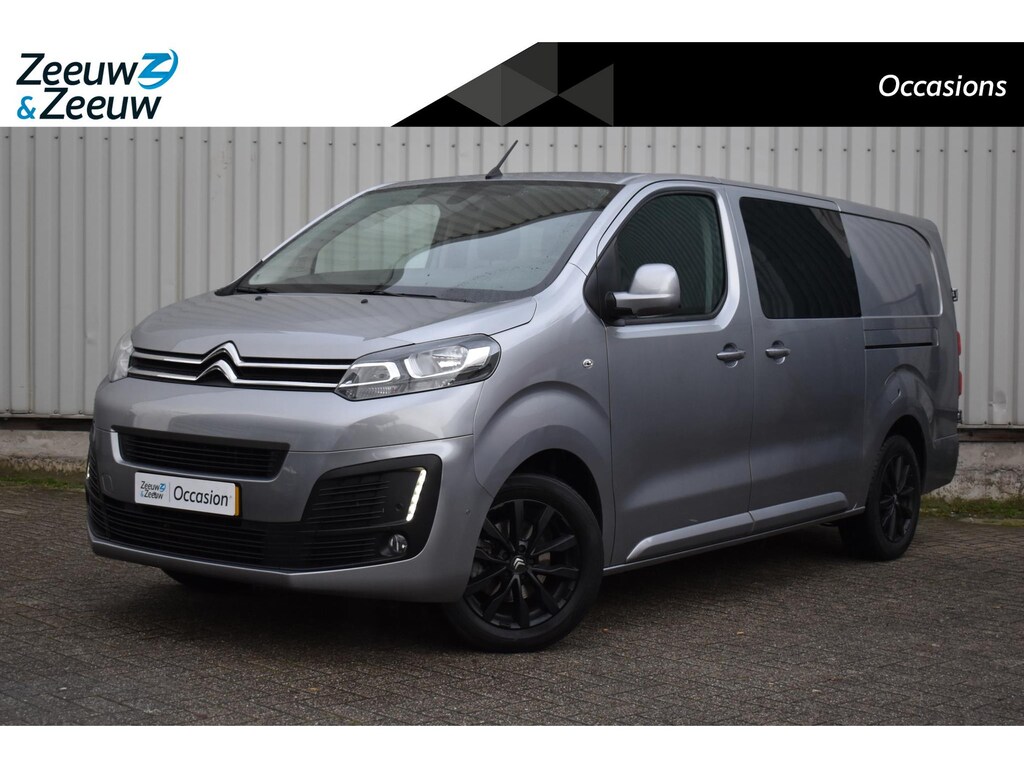Citroën Jumpy 2.0 BlueHDI 120 XL Driver Dubbele Cabine |Zeer nette auto| Lichtmetalen velgen| Achteruitrijcamera| Lock systeem|