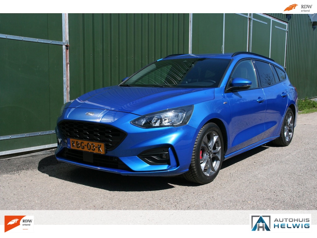 Ford Focus Wagon 1.0 EcoBoost Hybrid ST Line Business, 155 PK VIRTUEEL, NAVI, CAMERA, STOEL STUUR RUIT VERWARMD, CAMERA