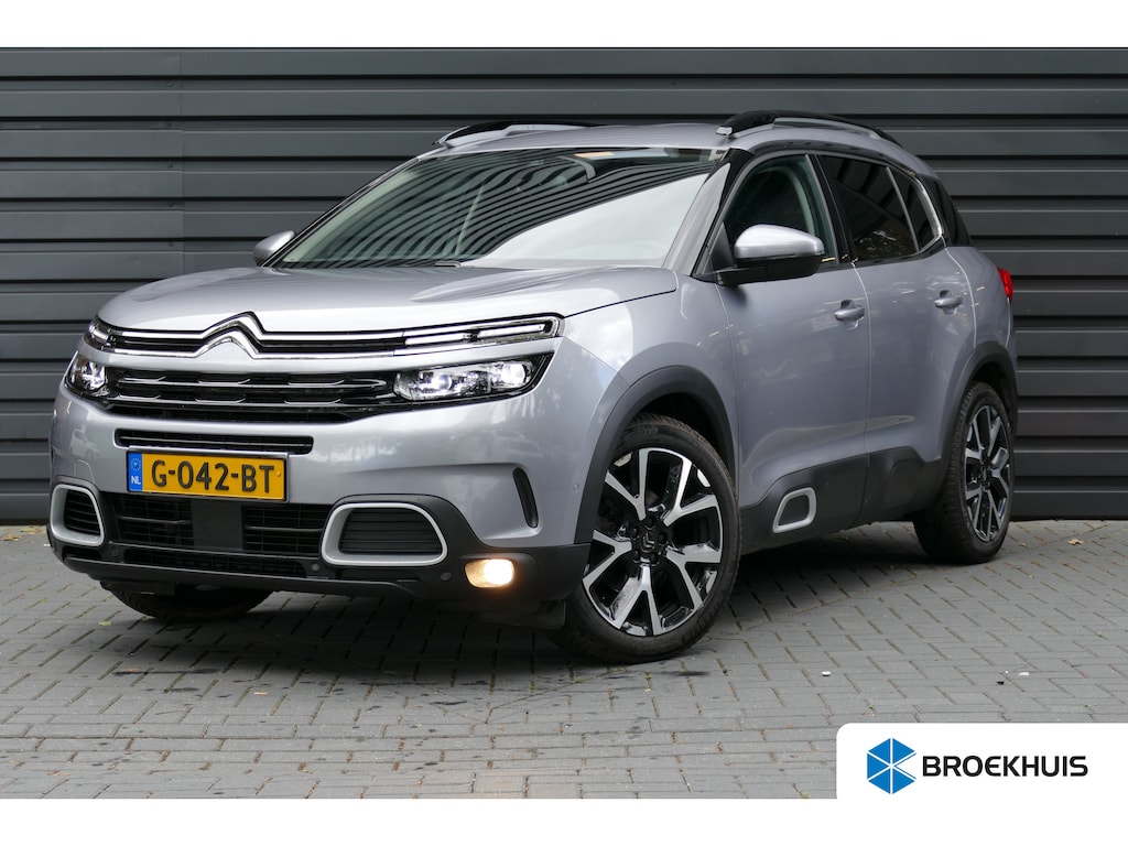 Citroën C5 Aircross 1.6 PURETECH 180PK SHINE AUTOMAAT / CAMERA / KEYLESS / 19'LMV / LED / NAVI / CLIMA / PDC / BLUETOOTH / ADAPT. CRUISECONTROL / 2E EIGENAAR / SCHITTERENDE STAAT !!
