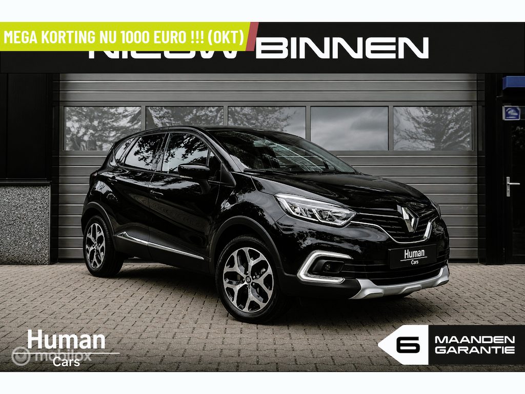 Renault Captur 0.9 TCe Intens trekhaak afneembaar zwart luxe