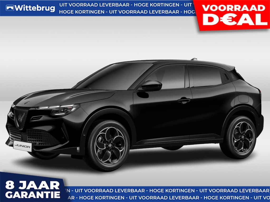 Alfa Romeo Junior 1.2 Turbo Hybrid Ibrida Ti DIRECT RIJDEN - RIJKLAAR - TECHNO PACK - 18" VELGEN - 8 JAAR GARANTIE