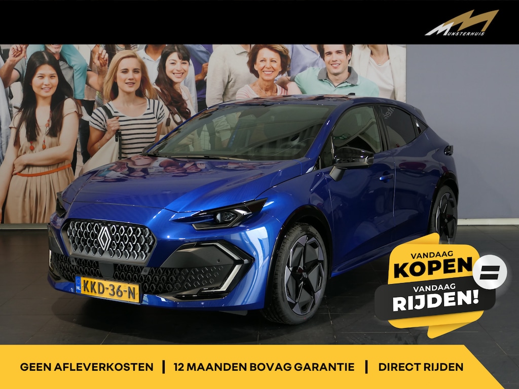 Renault Clio 1.8 Hybrid 160 techno - Occasion Lease vanaf €519 p/m - DEMO! - Dodehoek - Stoelverwarming - Parkeerassistent - 360 Camera