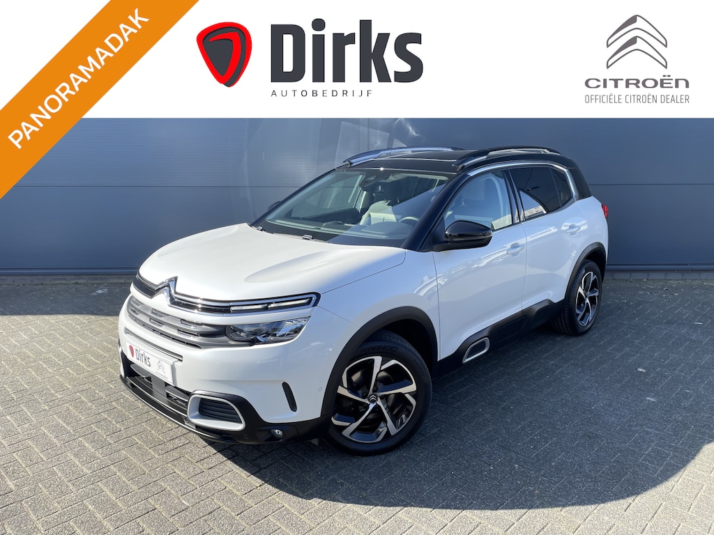 Citroën C5 Aircross 130pk Shine (Elektrisch Schuifdak - Trekhaak - Camera - Keyless Entry - Grip Controle - Dodehoekdetectie - Leder)