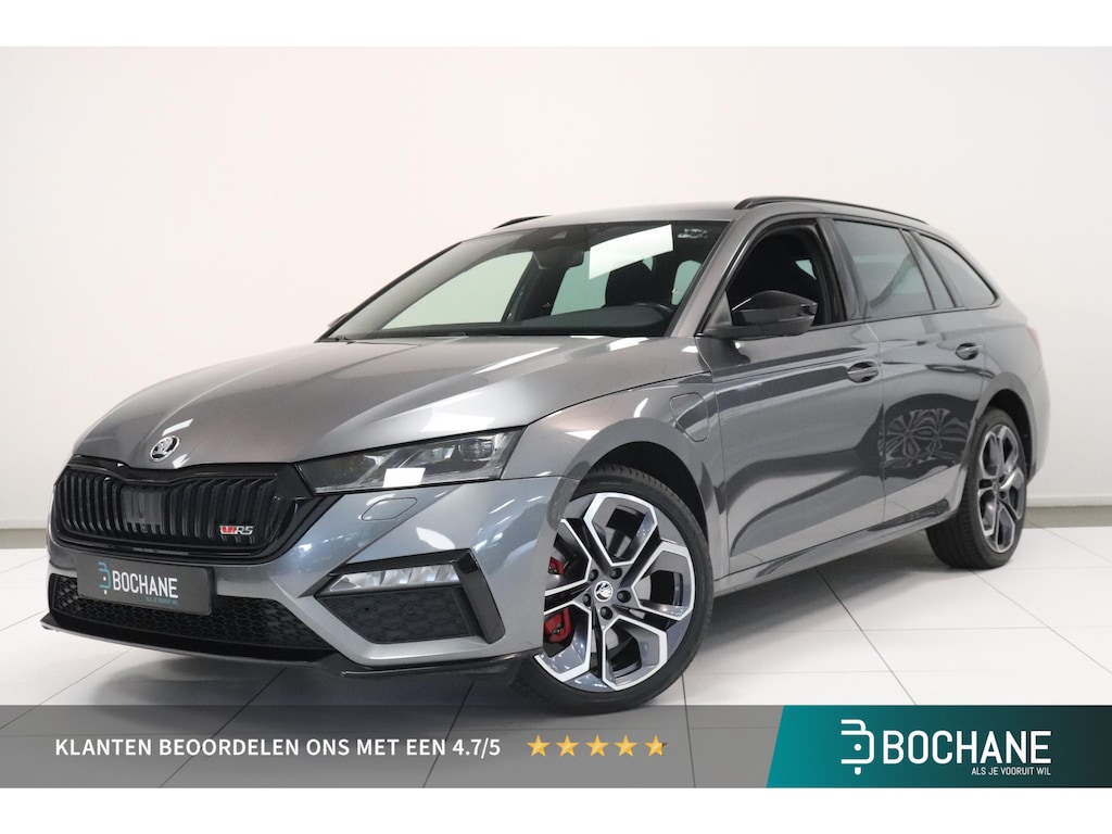 Skoda Octavia Combi 1.4 TSI iV RS 205 Pk PHEV | 360° Camera | SoH 95,7%  | Memory | Adaptieve cruise | Matrix LED |
