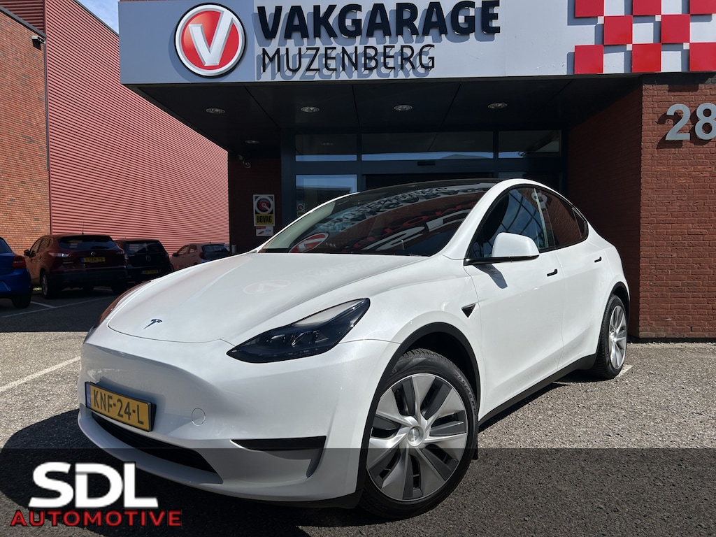 Tesla Model Y RWD 1e EIGENAAR // PANODAK // NAVI // ADAPTIVE CRUISE // CLIMA // AUTOPILOT // 360 CAMERA // LEDEREN BEKLEDING //