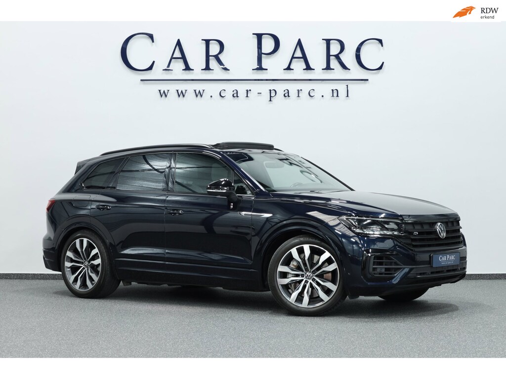 Volkswagen Touareg 3.0 TSi eHybrid 4MOTION R-line LED/VIRTUAL/PANO/LEER+S.VERKOELING+MEMORY/21" LMV/360 CAM/ACC/12 MND GARANTIE!