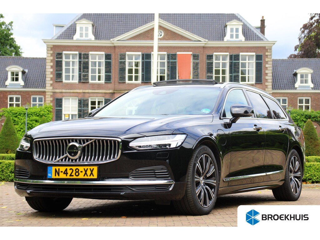 Volvo V90 2.0 T8 AWD Inscription | DEALER OH! | DODE HOEK | 360° CAMERA | ELEKTR. STOEL INCL MEMORY | STOEL + STUUR VERWARMING | LEDER | ADAPTIVE CRUISE | H&K AUDIO