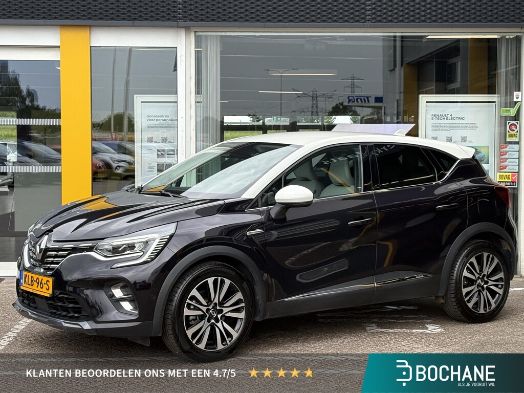 Renault Captur 1.6 E-Tech Plug-in Hybrid 160 Initiale Paris | Bose Audio | Leer | Stoelverwarming | Achteruitrijcamera | Navigatie | LED | DAB | Climate Control |