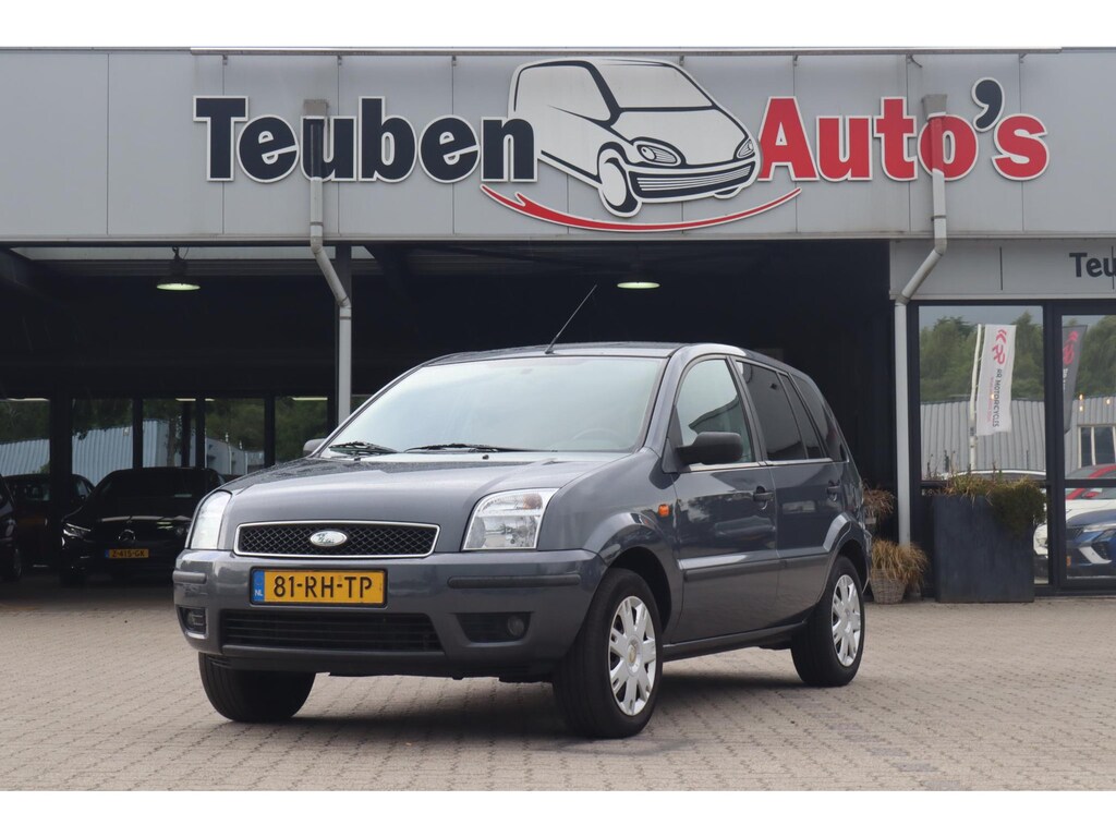 Ford Fusion 1.6-16V Ghia | APK nieuw | Airco | Radio |