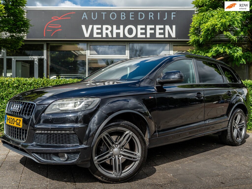 Audi Q7 3.0 TDI quattro | S-LINE | BOSE AUDIO| LUCHTVERING | TREKHAAK | NAVIGATIE | STOELVERWARMING | CRUISE |