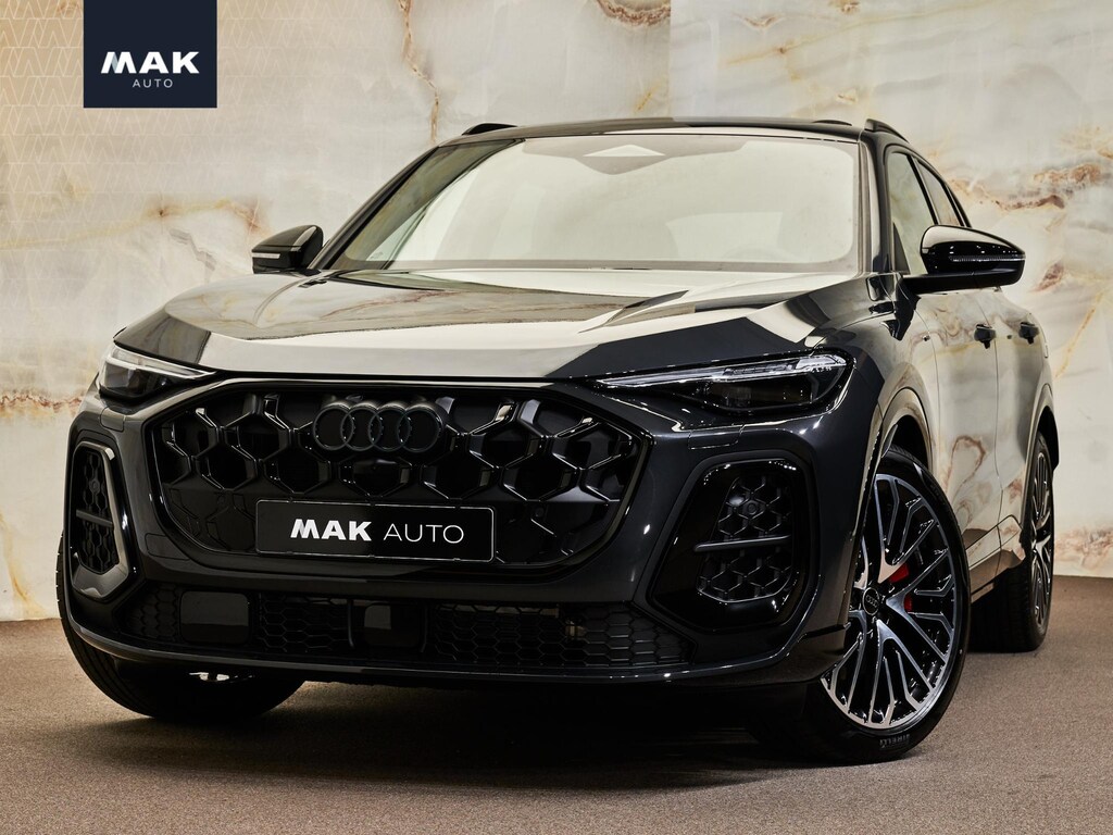 Audi Q5 E-Hybrid Quattro S Edition Competition , B&O, pano, Tech Pro, trk. haak, 21", luchtv., matrix-LED, OLED, memory, keyless, HUD, ACC, privacy