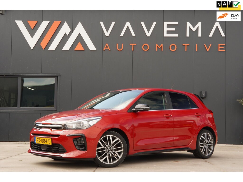 Kia Rio 2018|1.0 T-GDi|GT-Line|CarPlay|Navi|Stoelverwarming|Clima|Cruise|5-Deurs