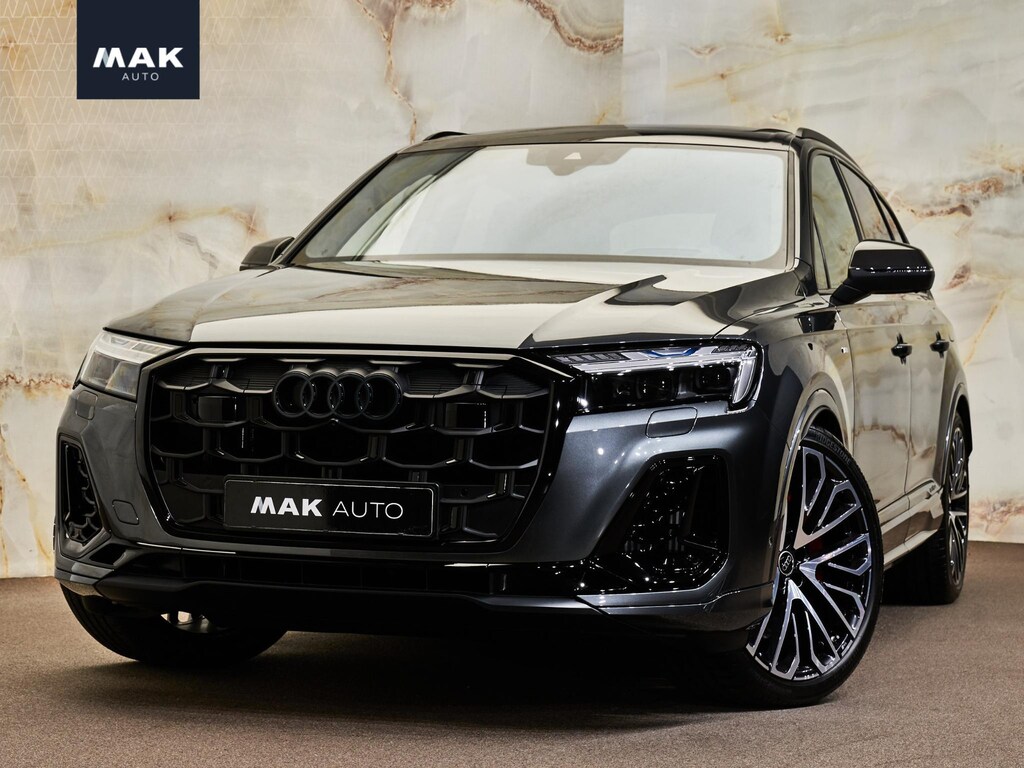 Audi Q7 60 TFSI e Quattro Pro Line S Competition , pano, tr.haak, 22", 4W-best., luchtv., B&O adv., OLED, matrix-LED, massage, memory, HUD, ACC, privacy, NP160k