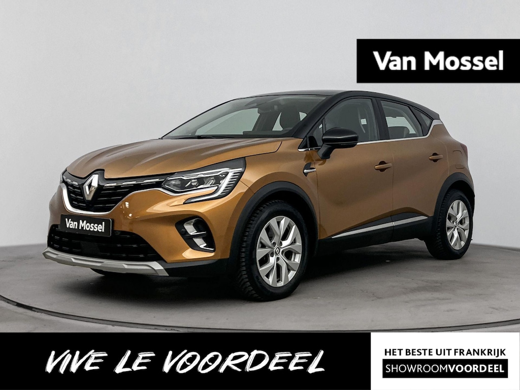 Renault Captur 1.6 E-Tech Plug-in Hybrid 160 Intens | Airco Automatisch | Achteruitrijcamera | Apple Carplay/Android Auto | Cruise Control | Keyless | LED | Parkeersensoren Voor en Achter | Stoel- en Stuurverwarming |