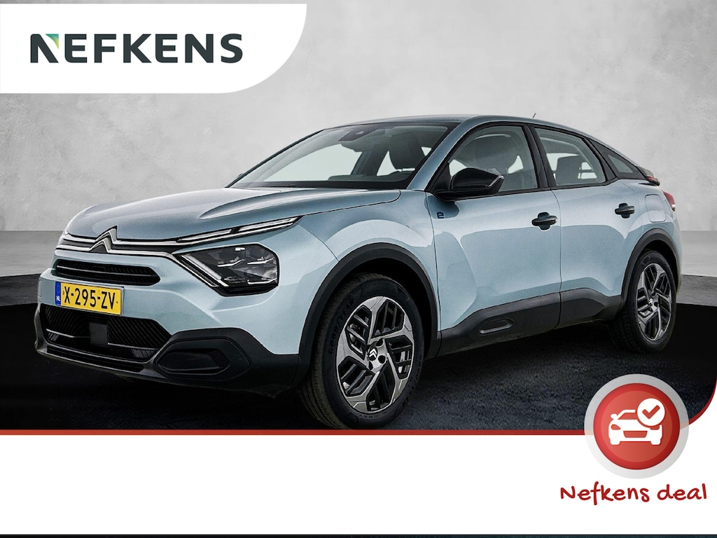 Citroën E-C4 You 50 kWh 136pk | Accu 96% | 3-Fase | Navigatie via Apple Carplay en Android auto | Automatische airco | Camera achter | Cruise control | Lichtmetalen velgen