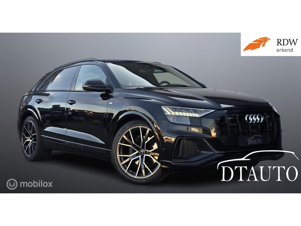 Audi Q8 Q7 50TDI S-Line Lucht Stand Virt B&O Grijs Kenteken