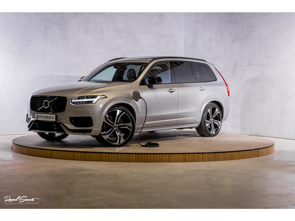 Volvo XC90 2.0 T8 Recharge AWD Ultimate Dark Long Range | Luchtvering | Panorama dak | Adaptieve cruise | Memory | Blis | 22 Inch |