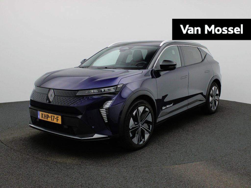 Renault Scenic E-Tech long range techno | Pack Advanced Driving Assist & Augmented Vision | Stoel- & Stuurwielverwarming | Elektrische Achterklep | Android Automotive | Keyless | 19" LMV 'Streamline' | Draadloze Smartphonelader | Warmtepomp | Draadloze Apple Carplay & Android Auto