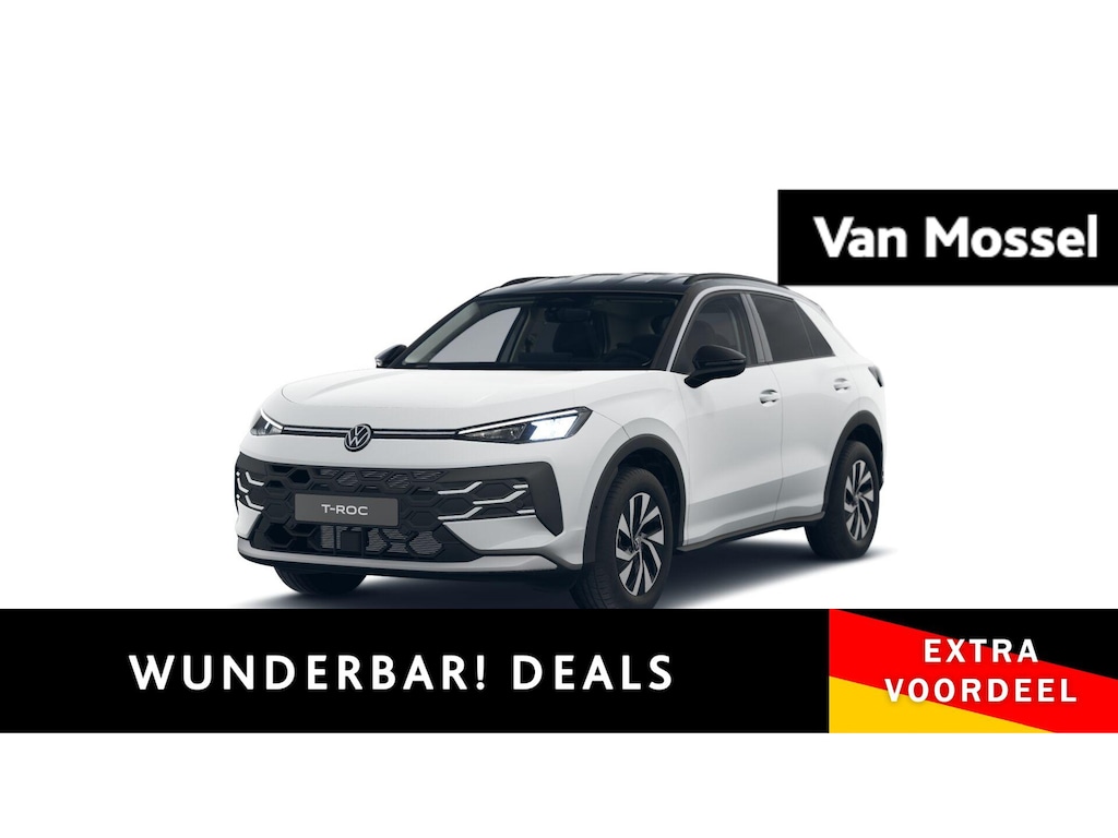 Volkswagen T-Roc 1.5 eTsi Limited Edition 116 PK | Automaat | Camera | Adaptive Cruise Control | Side Assist | Keyless Start | Parkeersensoren | LED | Apple Carplay | Android Auto | Digital Cockpit |