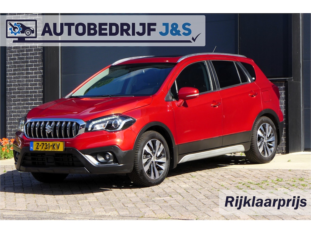 Suzuki S-Cross 1.4 Boosterjet AllGrip Stijl Trekhaak Rijklaarprijs! | 12 Maanden Garantie | Onderhoudsbeurt | Nieuwe APK | Mobiliteitservice |