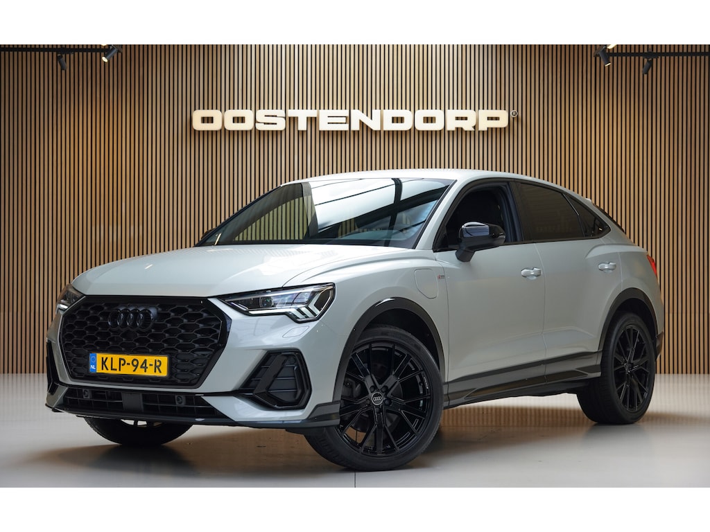 Audi Q3 Sportback 45TFSIe/245pk S-Line Blackstyle|2022|Sonos|Cruise|Matrix|Leder|20"Audi-Black|Keyless|Blindspot|PDC+Camera