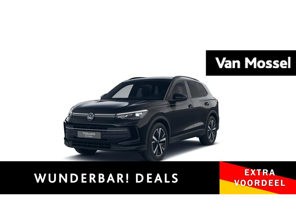 Volkswagen Tiguan 1.5 eHybrid Limited Edition 204 PK | Automaat | Navigatie | Trekhaak inklapbaar | 360 Camera | Apple CarPlay | Android Auto | Grootlichtassistent | Adaptive Cruise Control | Lane Assist | Side Assist | Climatronic |