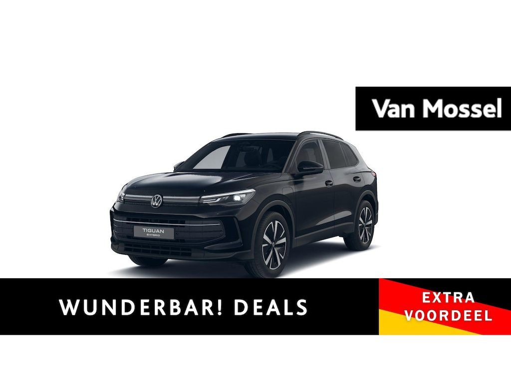 Volkswagen Tiguan 1.5 eHybrid Limited Edition 204 PK | Automaat | Navigatie | Trekhaak inklapbaar | 360 Camera | Apple CarPlay | Android Auto | Grootlichtassistent | Adaptive Cruise Control | Lane Assist | Side Assist | Climatronic |
