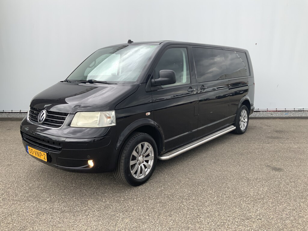 Volkswagen Transporter Transporter.(MOTOR PROBLEEM !!) 2.5 TDI 340 MARGE ! (MOTOR PROBLEEM !!)ortline Automaat Dub Cab Dub Schuifdeur Airco Cruise Trekhaak 2500 kg Zits 5 Euro 4