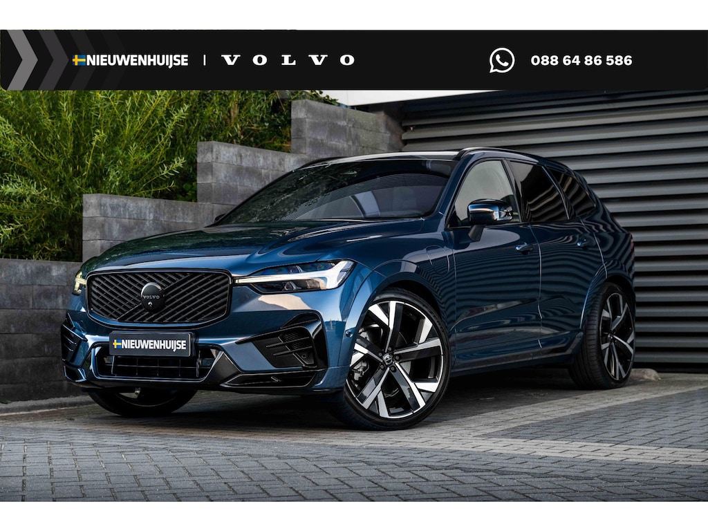 Volvo XC60 T6 Plug-in hybrid AWD Plus Black Edition | Heico | Luchtvering | Harman Kardon | Head up display | Panoramadak | 360 graden camera | 22 inch |