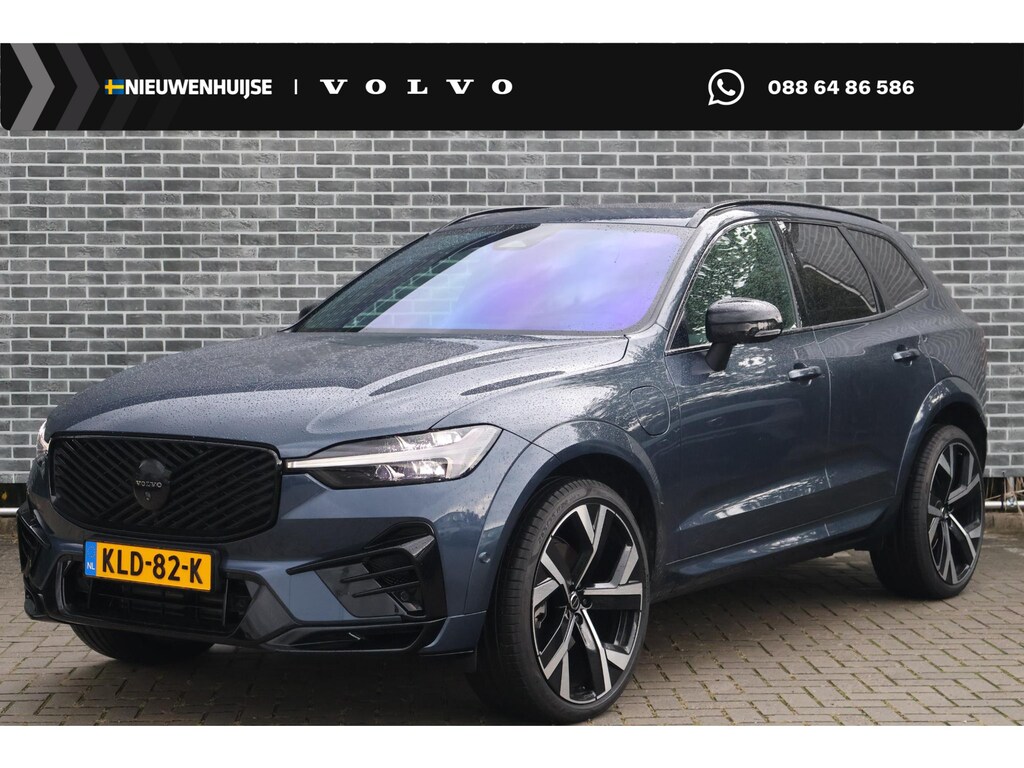 Volvo XC60 T6 Plug-in hybrid AWD Plus Black Edition | Heico | Luchtvering | Harman Kardon | Head up display | Panoramadak | 360 graden camera | 22 inch |