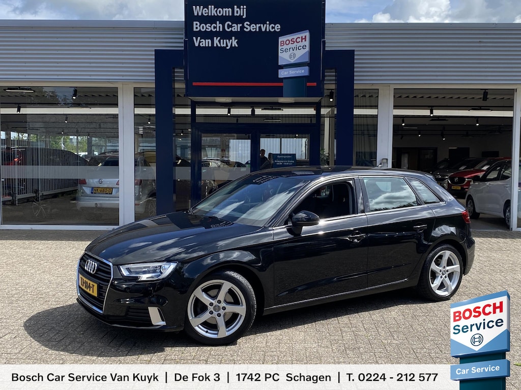 Audi A3 Sportback 1.0 TFSI Design Pro Line / Automaat / 61.000 Km / Bi-Xenon Koplampen / LED Dagrijverlichting / Comfortstoelen / Radio-Bluetooth / Navi / Cruise-Control / Climate-Control / ELKTR-Pakket / AFN-Trekhaak / PDC Achter / LMV 17'' / All-Season / ENZ.