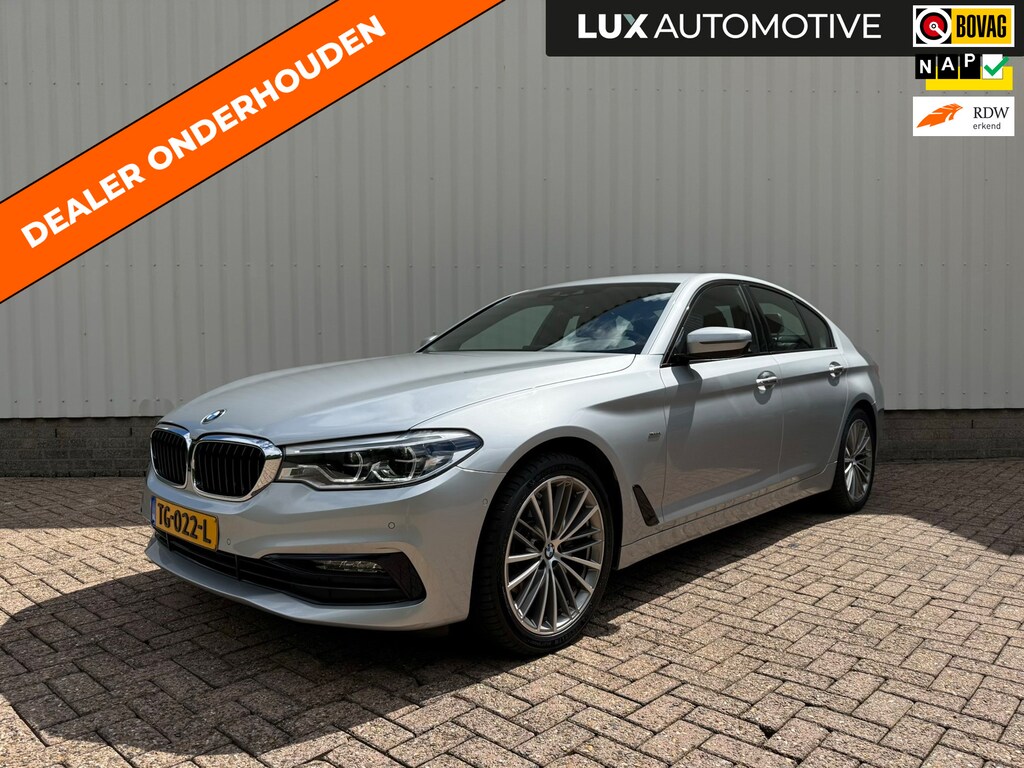 BMW 5-Serie 520i High Executive Sport Line Automaat, Leder, Camera, Navi Prof, Display Key, NAP