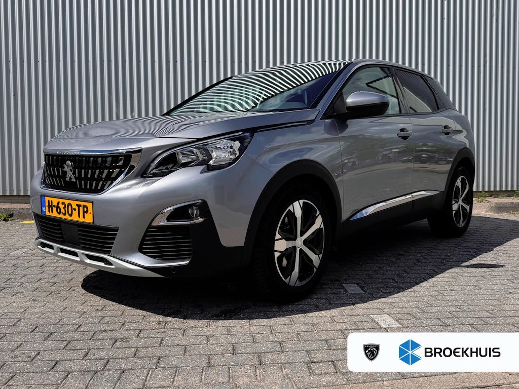 Peugeot 3008 Allure 130 PK Automaat | Trekhaak | Navigatie | Parkeersensoren voor en achter | Apple Carplay / Android Auto | | Lederen stuurwiel | Lendesteunen (verstelbaar) | Metaalkleur
