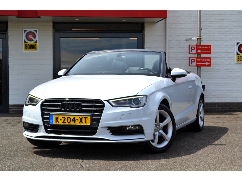 Audi A3 Cabriolet 1.4 TFSI CClima, Navi, Pdc V+A, Stoel en nekverwarming ! LM, zeer nette staat