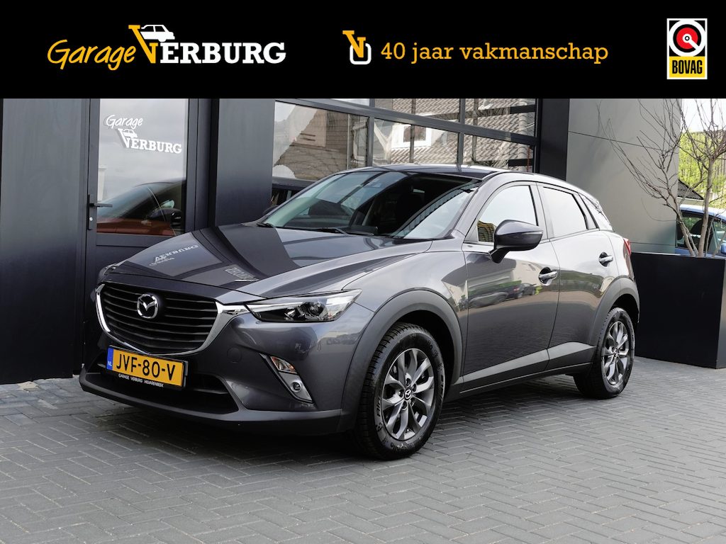 Mazda CX-3 2.0 SkyActiv-G 120 SkyLease GT (Navi,Cruise,PDC,Stoelverwarming) -- 65.039 Km --