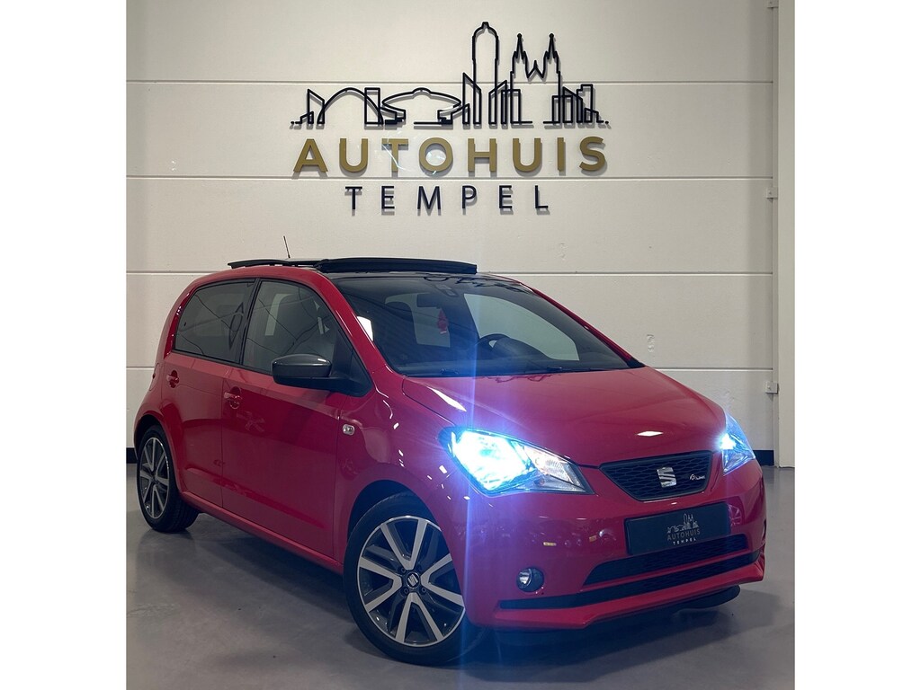 SEAT Mii 1.0 FR Connect Nap Automaat Fr Line Pdc Panoramadak Leder 5Deurs Stoelverwarming Lm Velgen