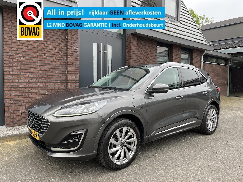 Ford Kuga 2.5 PHEV Vignale NAV | TREKHAAK WEGKLAPB. | LEDER | LED | ELEC. A.KLEP | ADAPTIVE CRUISE CONTROL | CAMERA | Apple Carplay/Android Auto | B&O geluid