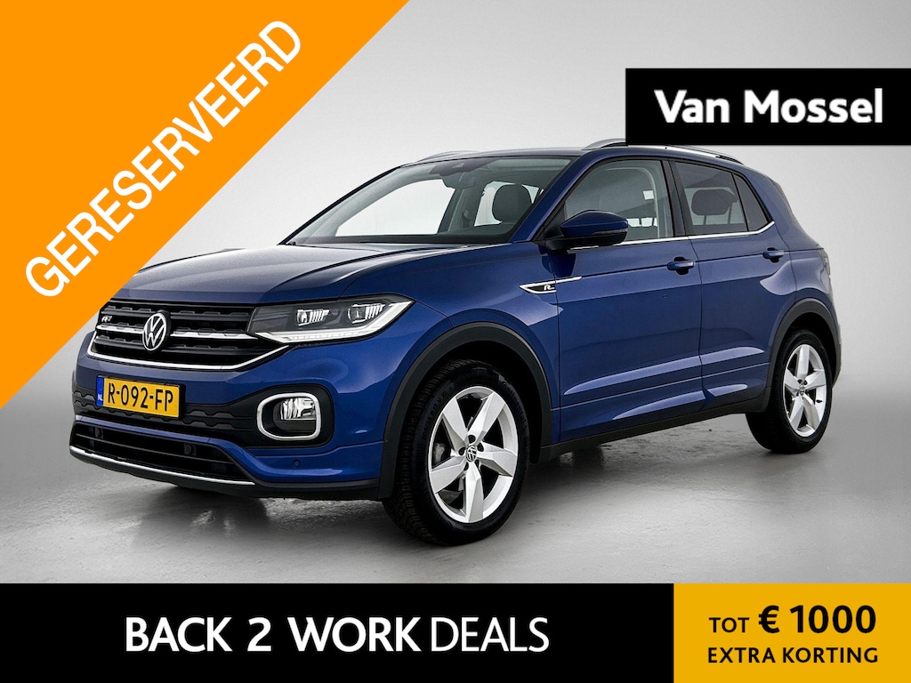 Volkswagen T-Cross 1.5 TSI Style | Automaat | Apple Carplay / Android Auto | Achteruitrijcamera | Parkeersensoren | Stoelverwarming |
