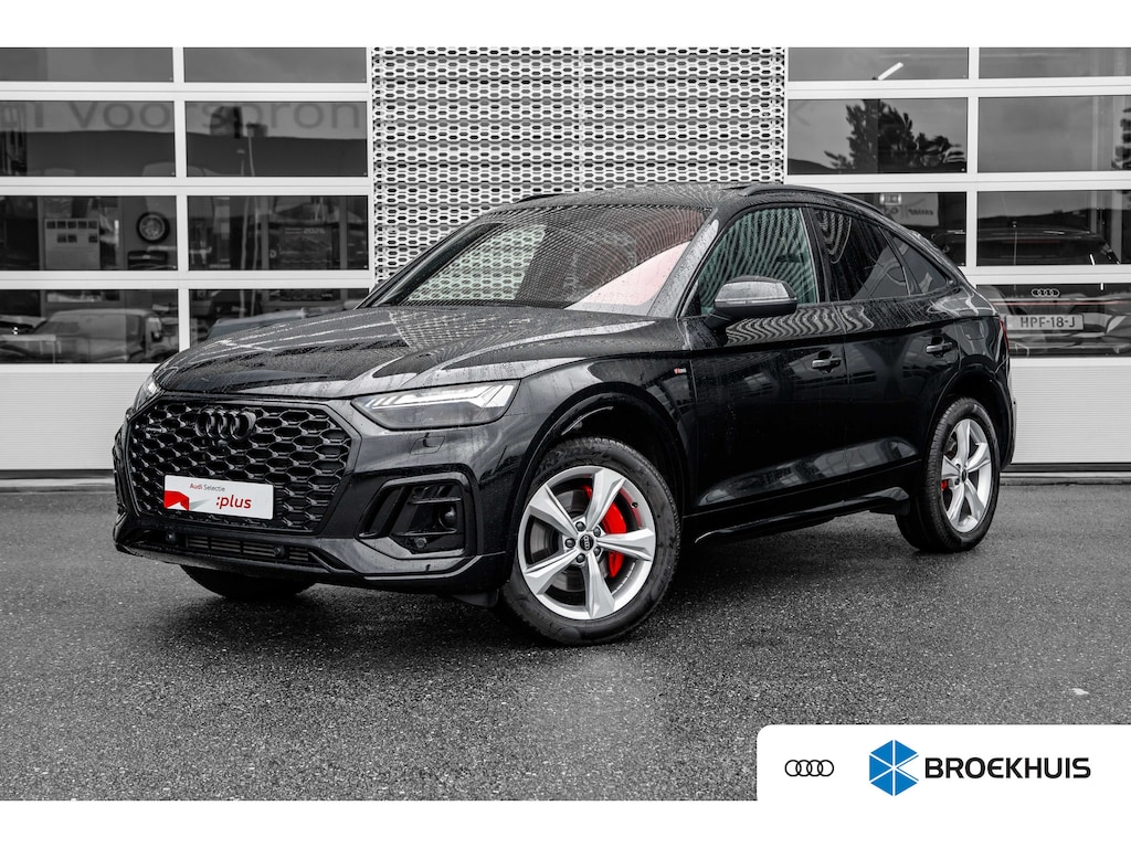 Audi Q5 Sportback 55 TFSI e S edition | Panoramadak | Trekhaak | Bang & Olufsen | HUD |
