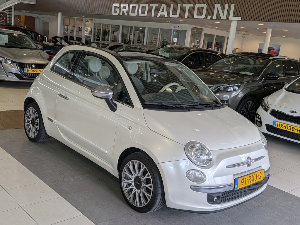 Fiat 500C 0.9 TwinAir Lounge Automaat Airco, Stuurbekrachtiging