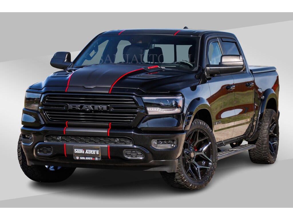 Dodge Ram GT HULK | 5.7 V8 HEMI | VIRTUAL COCKPIT | HEAD-UP | ADAPTIVE CRUISE | 360 CAMERA | TRX PACK | Comfortabele Dubbele Cabine met Royale 5 Zitplaatsen | BPM vrij | De specialist in Amerikaanse pick‑ups in Nederland en Europa.
