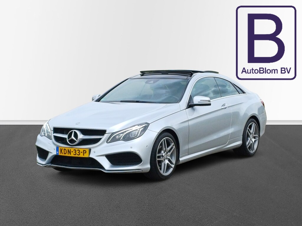 Mercedes-Benz E-klasse Coupé 200 Prestige Sport Edition /Plaatje!/Top onderhouden!/AMG-Line/Pano/Leder/Navi/