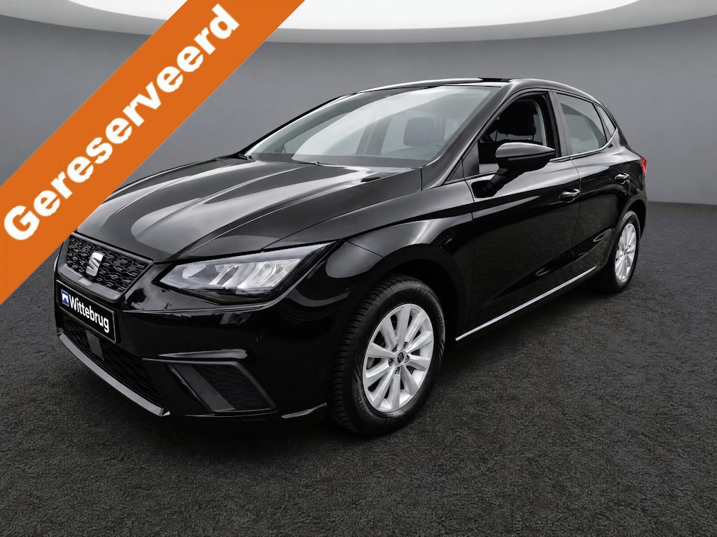 SEAT Ibiza 1.0 TSI Style Parkeersensoren / App-connect / LM Velgen / LED verlichting HAL