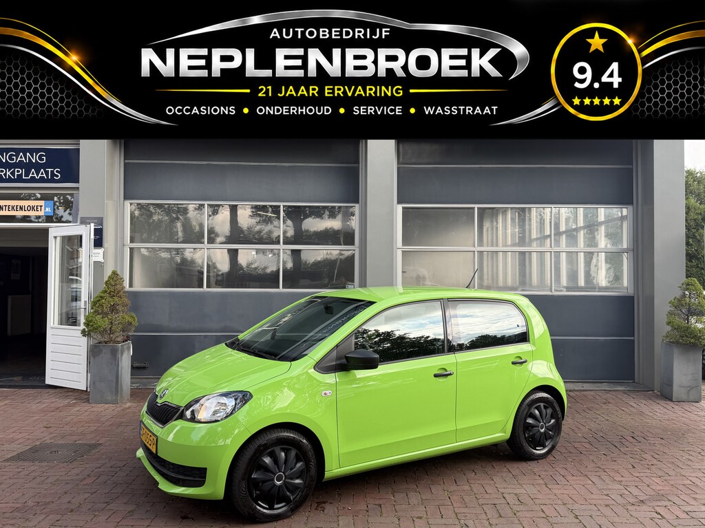 Skoda Citigo 1.0 Greentech Active Bj 2018 km 79.000 Nap 2e eigen Uniek kleur goed onderhouden !!