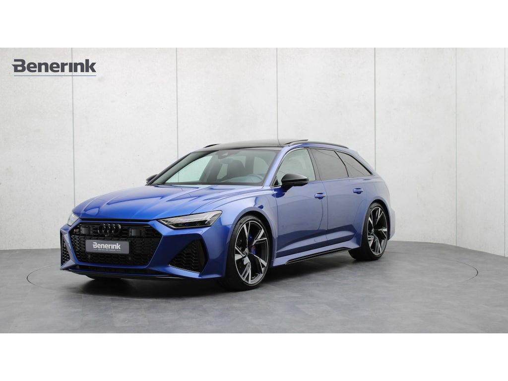 Audi RS6 Avant 4.0 TFSI quattro | RS Dynamic plus | B&O | Keramisch | Stoelventilatie | Head-up | Panoramadak | Trekhaak | Soft-Close