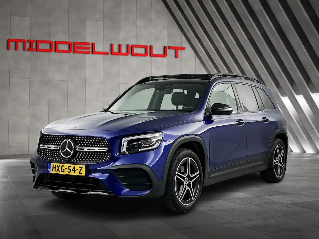 Mercedes-Benz GLB 180 AMG Line 7p. Pano | 360cam | Head-up | Night pakket